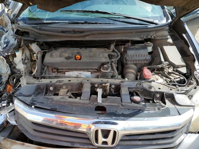 2HGFB2F89CH577768 - 2012 HONDA CIVIC EX შავი ფოტო 11