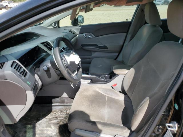 2HGFB2F89CH577768 - 2012 HONDA CIVIC EX შავი ფოტო 7
