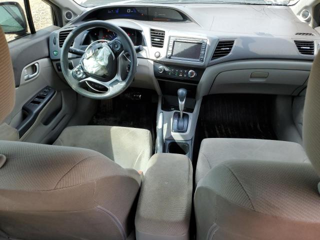 2HGFB2F89CH577768 - 2012 HONDA CIVIC EX შავი ფოტო 8