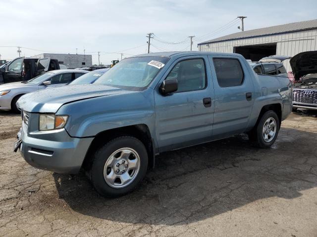 2HJYK16296H561860 - 2006 HONDA RIDGELINE RT TURQUOISE photo 1