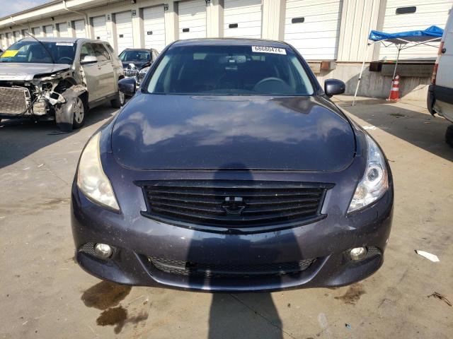 JN1CV6AR5DM351910 - 2013 INFINITI G37 BLUE photo 5