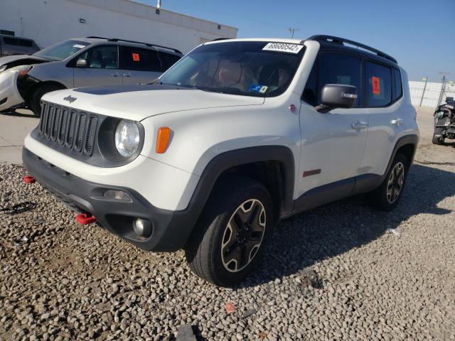 ZACCJBCT4GPD33561 - 2016 JEEP RENEGADE TRAILHAWK WHITE photo 1