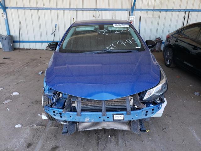 1G1BE5SM3K7112608 - 2019 CHEVROLET CRUZE LT BLUE photo 5