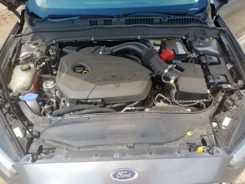 3FA6P0HR6DR285680 - 2013 FORD FUSION SE GRAY photo 11