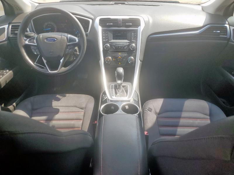 3FA6P0HR6DR285680 - 2013 FORD FUSION SE GRAY photo 8