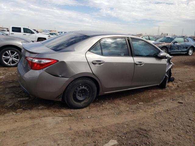 2T1BPRHE9EC222896 - 2014 TOYOTA COROLLA ECO GRAY photo 3