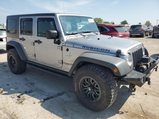 1C4BJWFG4HL682002 - 2017 JEEP WRANGLER RUBICON SILVER photo 4