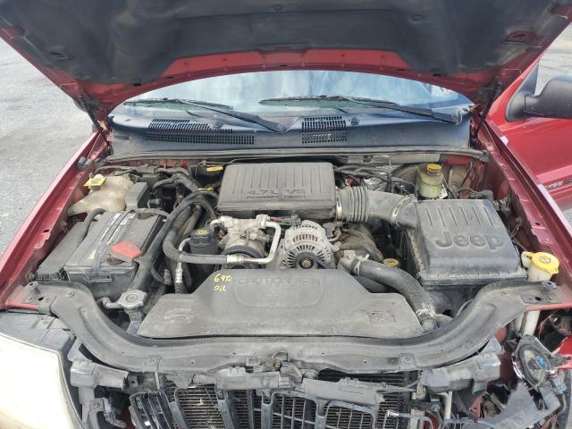 1J4GW58N54C248723 - 2004 JEEP GRAND CHEROKEE LIMITED RED photo 12