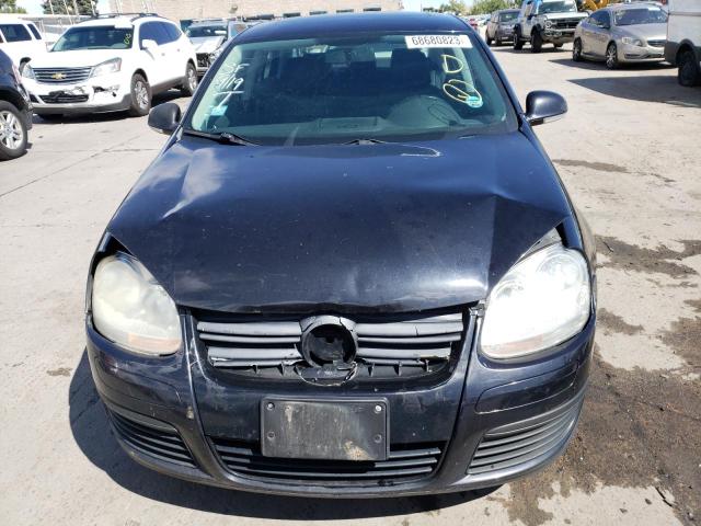 3VWRJ7AJ6AM013464 - 2010 VOLKSWAGEN JETTA WOLFSBURG 黑色 照片 5