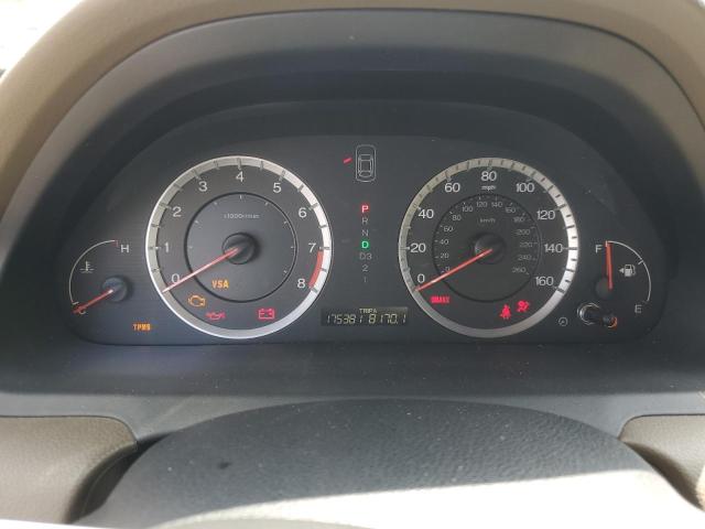 1HGCP26829A136270 - 2009 HONDA ACCORD EXL BURGUNDY photo 9