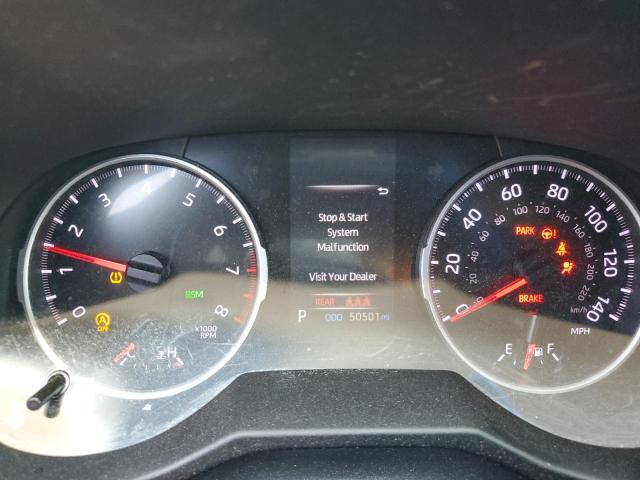 2T3W1RFV1LW073991 - 2020 TOYOTA RAV4 XLE SILVER photo 9