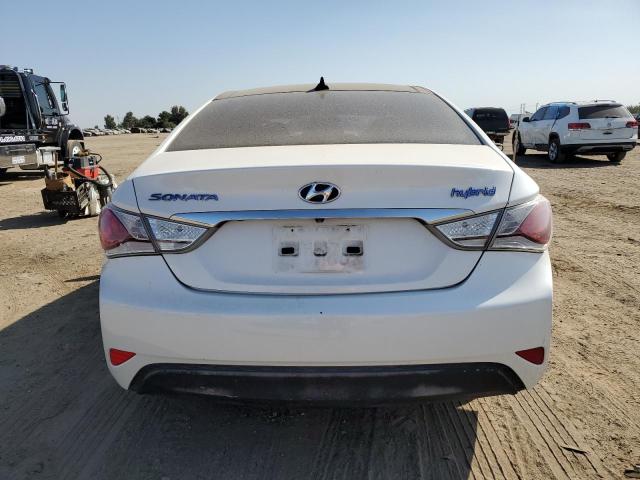 KMHEC4A49CA023261 - 2012 HYUNDAI SONATA HYBRID WHITE photo 6