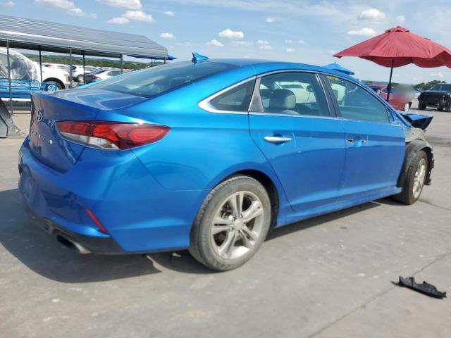 5NPE34AF2JH665588 - 2018 HYUNDAI SONATA SPORT Bleu photo 3