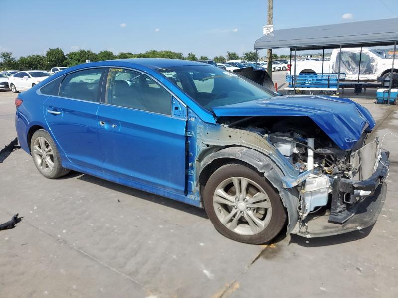 5NPE34AF2JH665588 - 2018 HYUNDAI SONATA SPORT Bleu photo 4