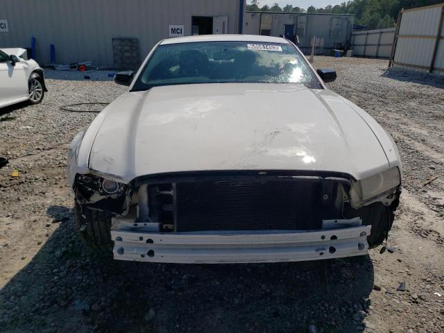 1ZVBP8AM0D5253930 - 2013 FORD MUSTANG WHITE photo 5