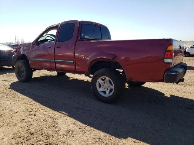 5TBBT441XYS084548 - 2000 TOYOTA TUNDRA ACCESS CAB 红色 照片 2