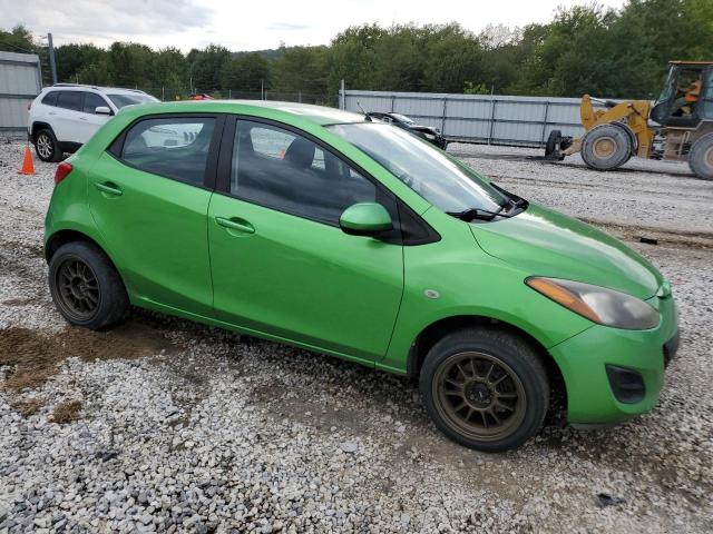 JM1DE1HY4B0121104 - 2011 MAZDA MAZDA2 GREEN photo 4