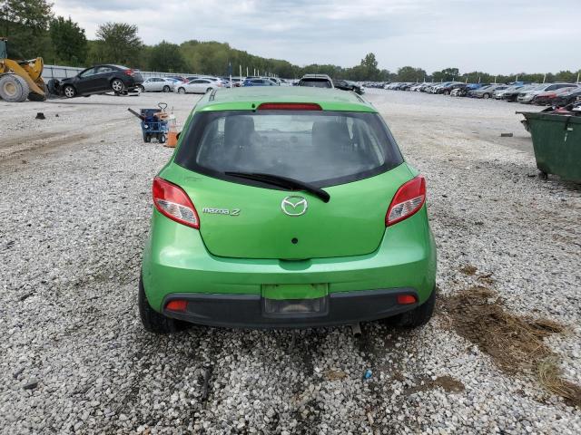 JM1DE1HY4B0121104 - 2011 MAZDA MAZDA2 GREEN photo 6