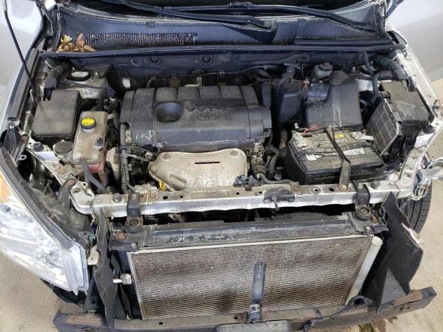 2T3JF4DV7CW223684 - 2012 TOYOTA RAV4 ვერცხლისფერი ფოტო 12