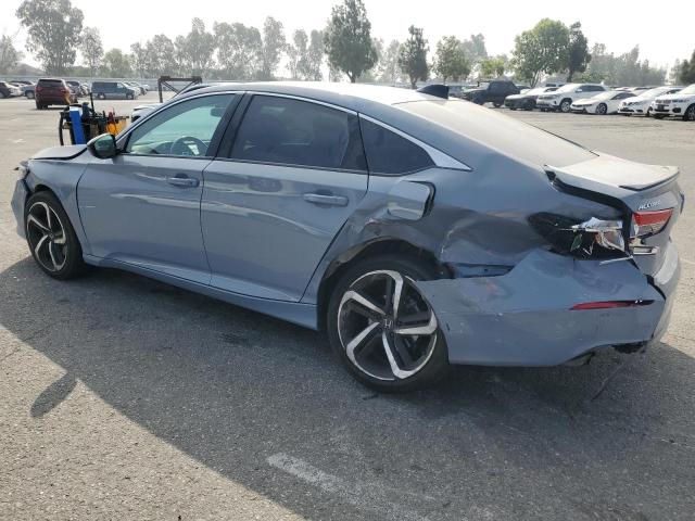 1HGCV2F35MA001030 - 2021 HONDA ACCORD SPORT Azul foto 2