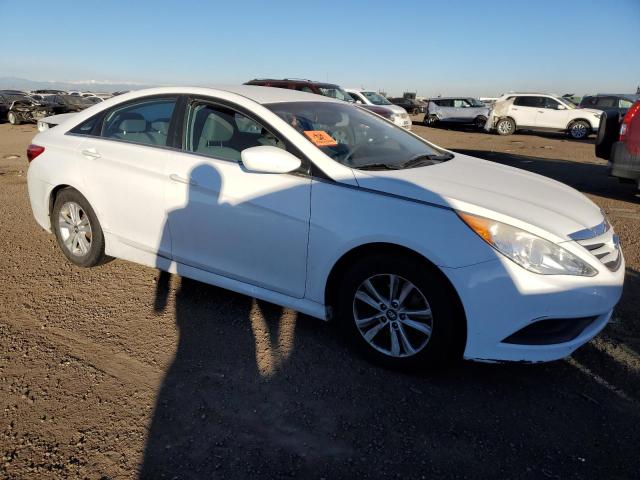 5NPEB4AC1EH901629 - 2014 HYUNDAI SONATA GLS WHITE photo 4