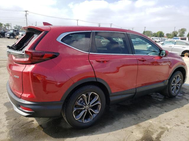 5J6RW2H5XLA015745 - 2020 HONDA CR-V EX RED photo 3