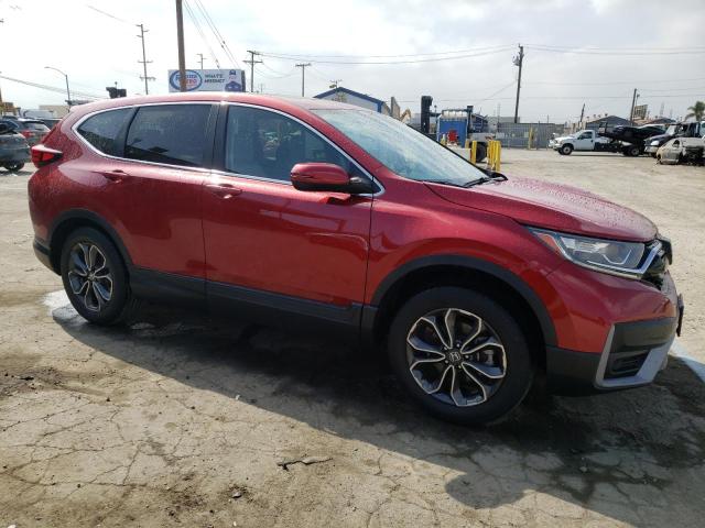 5J6RW2H5XLA015745 - 2020 HONDA CR-V EX RED photo 4