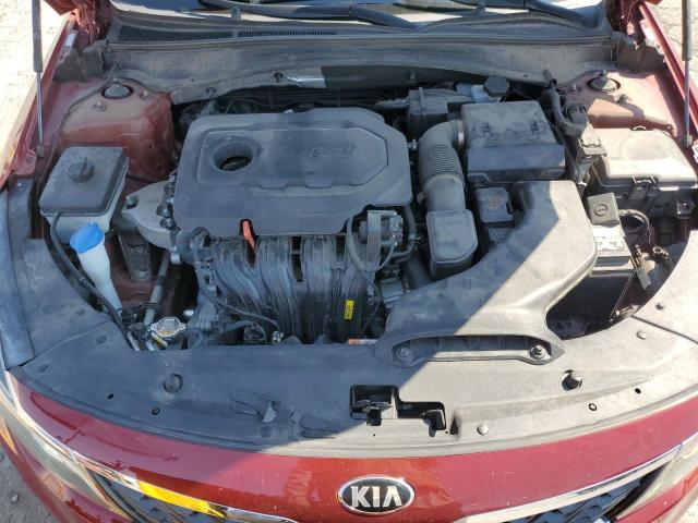 5XXGT4L31KG314373 - 2019 KIA OPTIMA LX Czerwony zdjęcie 11