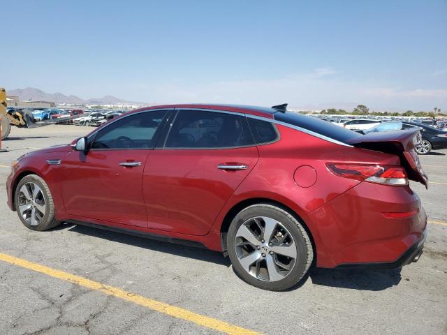 5XXGT4L31KG314373 - 2019 KIA OPTIMA LX Czerwony zdjęcie 2