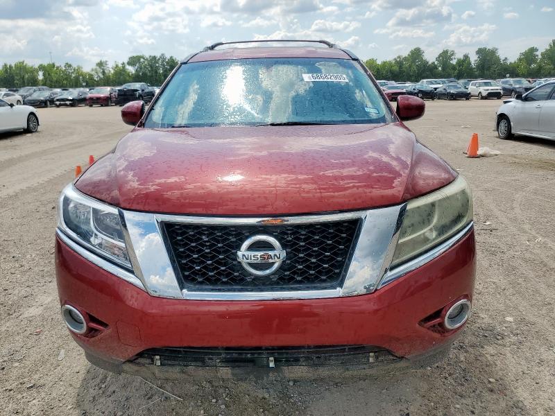 5N1AR2MN5EC639407 - 2014 NISSAN PATHFINDER S წითელი ფოტო 5