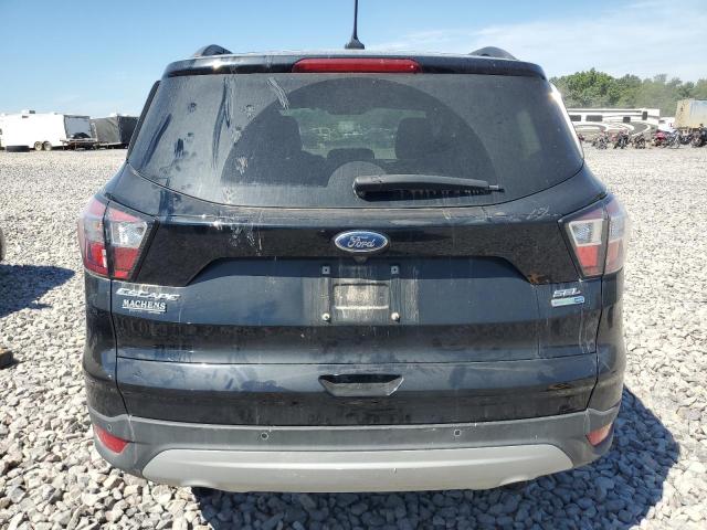 1FMCU9HD0JUA53185 - 2018 FORD ESCAPE SEL Czarny zdjęcie 6