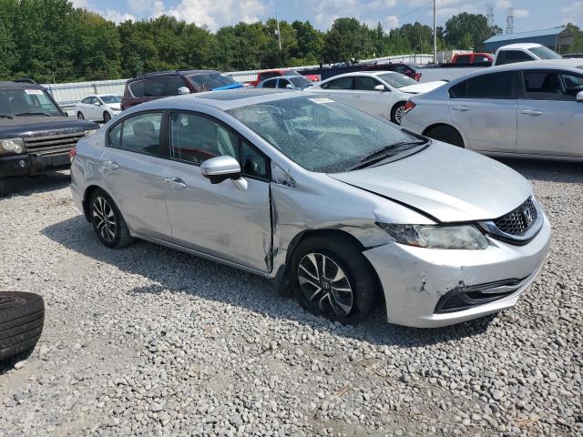 19XFB2F8XFE010158 - 2015 HONDA CIVIC EX 银色 照片 4