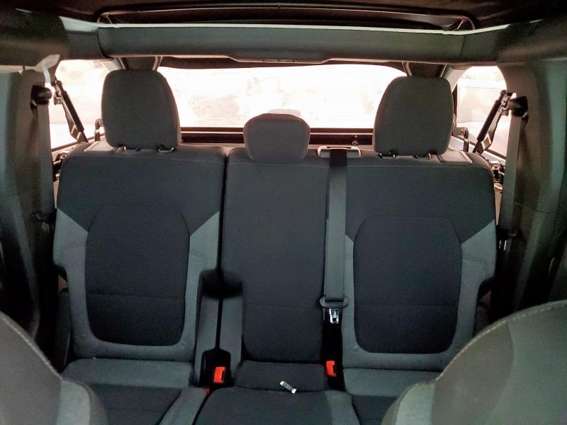 1FMEE5BP5NLB39749 - 2022 FORD BRONCO BASE 白色 照片 10