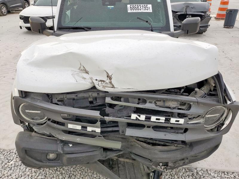 1FMEE5BP5NLB39749 - 2022 FORD BRONCO BASE 白色 照片 12