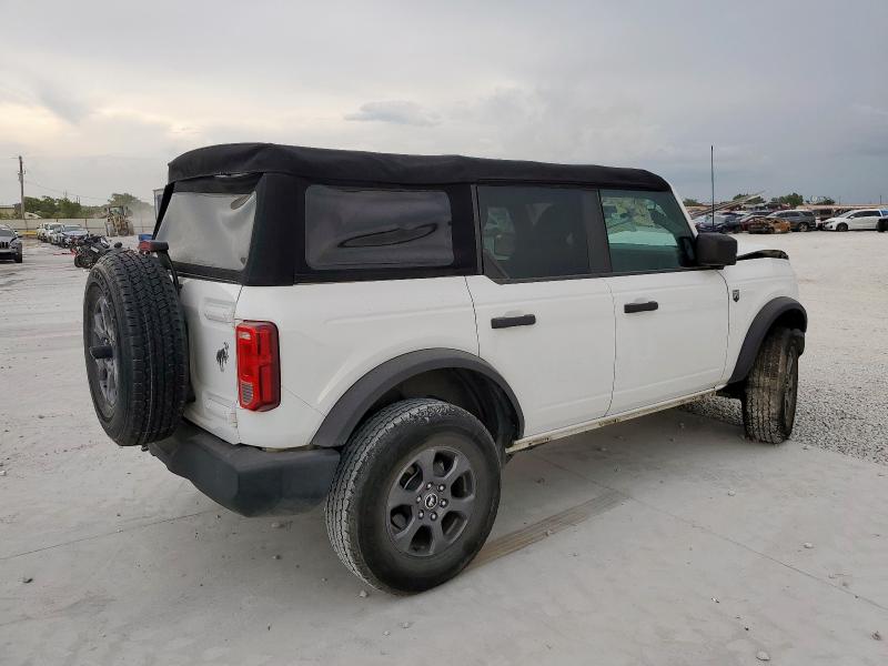 1FMEE5BP5NLB39749 - 2022 FORD BRONCO BASE 白色 照片 3