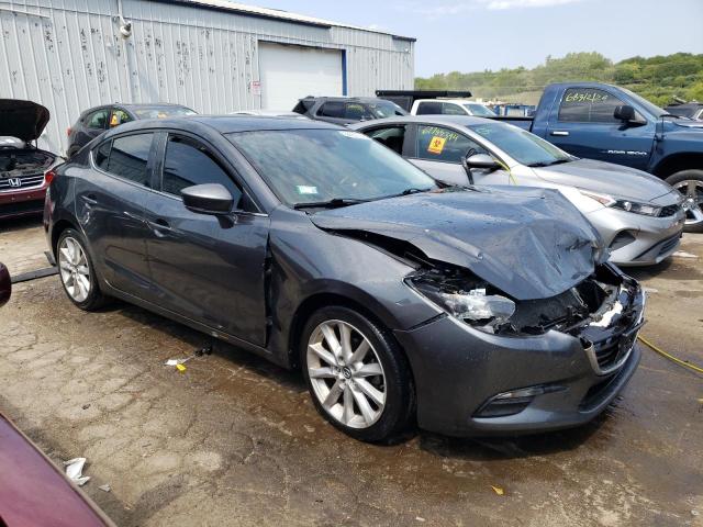 JM1BN1V73H1102453 - 2017 MAZDA 3 TOURING GRAY photo 4