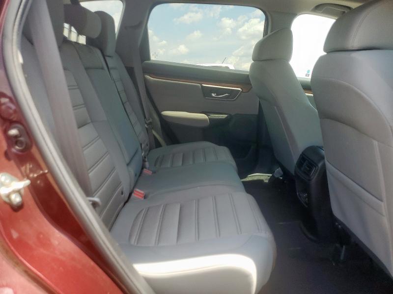 7FARW1H55HE007412 - 2017 HONDA CR-V EX BURGUNDY photo 11