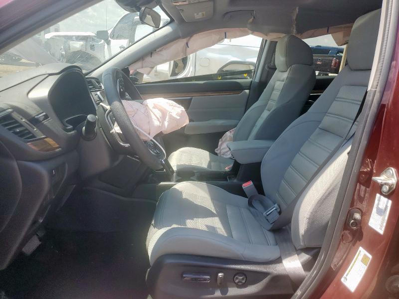 7FARW1H55HE007412 - 2017 HONDA CR-V EX BURGUNDY photo 7