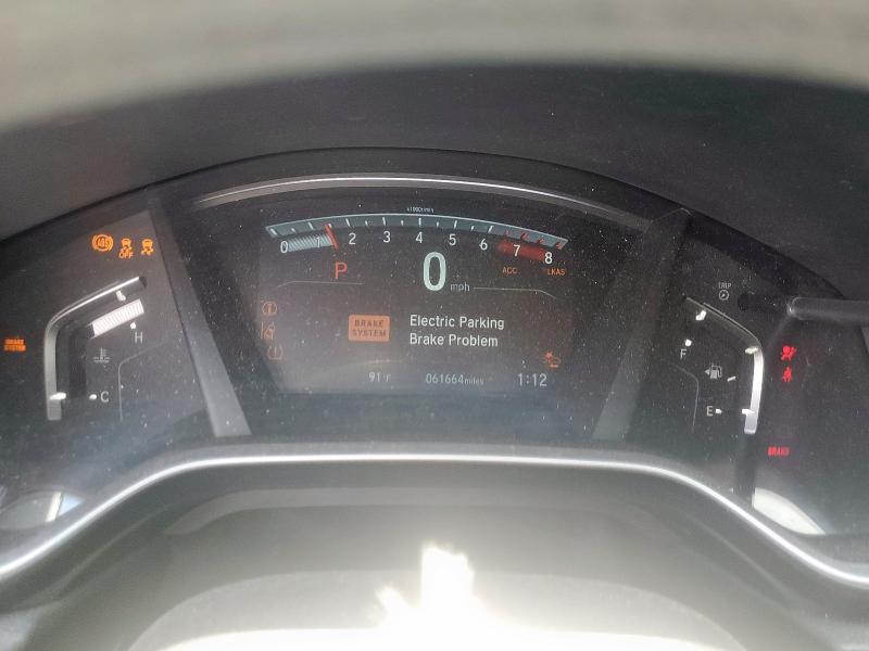 7FARW1H55HE007412 - 2017 HONDA CR-V EX BURGUNDY photo 9