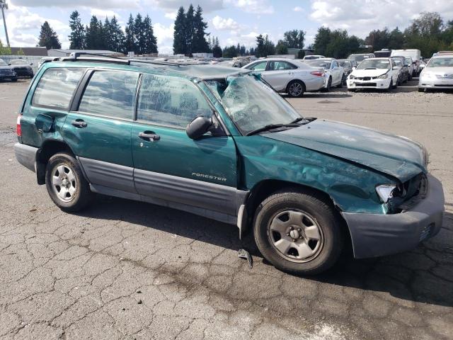 JF1SF63561H723667 - 2001 SUBARU FORESTER L GREEN photo 4