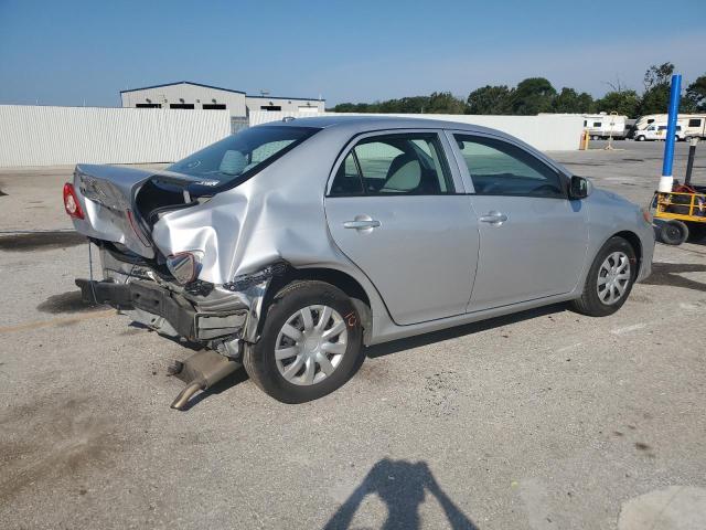 1NXBU4EE1AZ295379 - 2010 TOYOTA COROLLA BASE SILVER photo 3