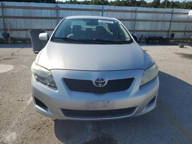 1NXBU4EE1AZ295379 - 2010 TOYOTA COROLLA BASE SILVER photo 5