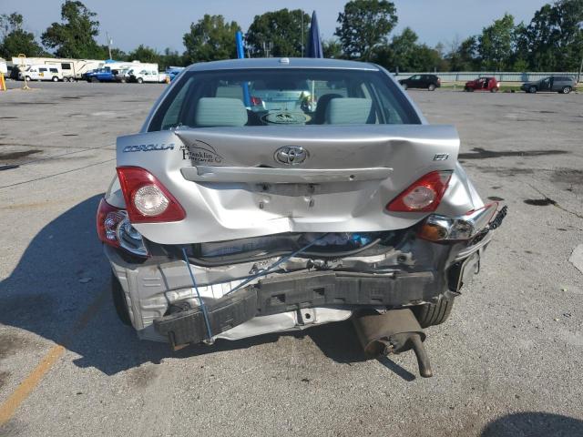 1NXBU4EE1AZ295379 - 2010 TOYOTA COROLLA BASE SILVER photo 6