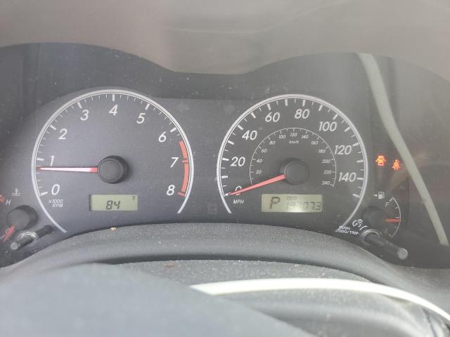 1NXBU4EE1AZ295379 - 2010 TOYOTA COROLLA BASE SILVER photo 9