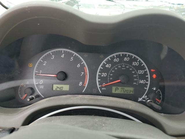 2T1BU40E09C051744 - 2009 TOYOTA COROLLA BASE GOLD photo 9