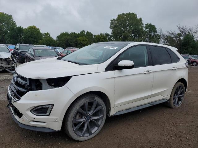 2FMTK4AP7FBC13802 - 2015 FORD EDGE SPORT WHITE photo 1