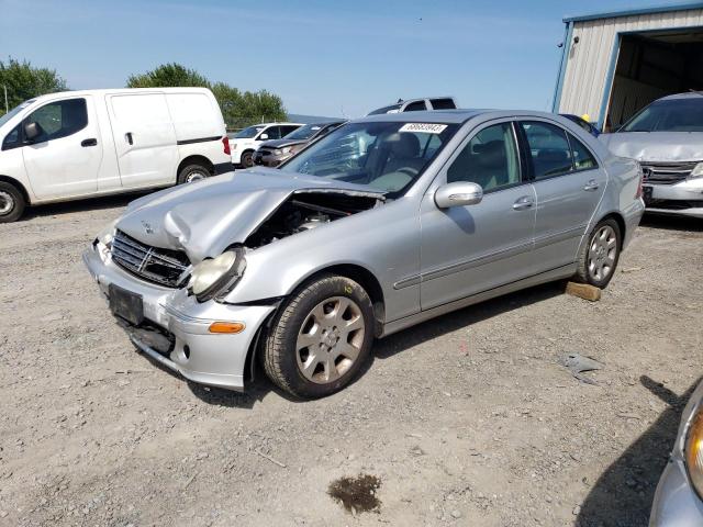 WDBRF81J75F609486 - 2005 MERCEDES-BENZ C 240 4MATIC SILVER photo 1