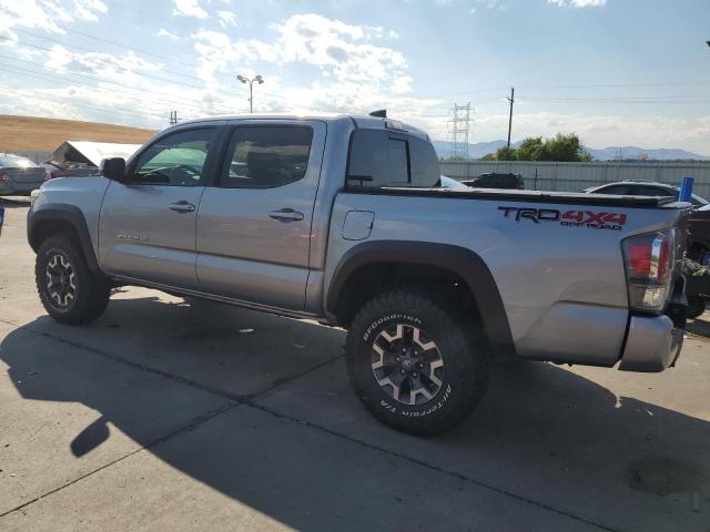 3TMCZ5AN1LM301730 - 2020 TOYOTA TACOMA DOUBLE CAB SILVER photo 2