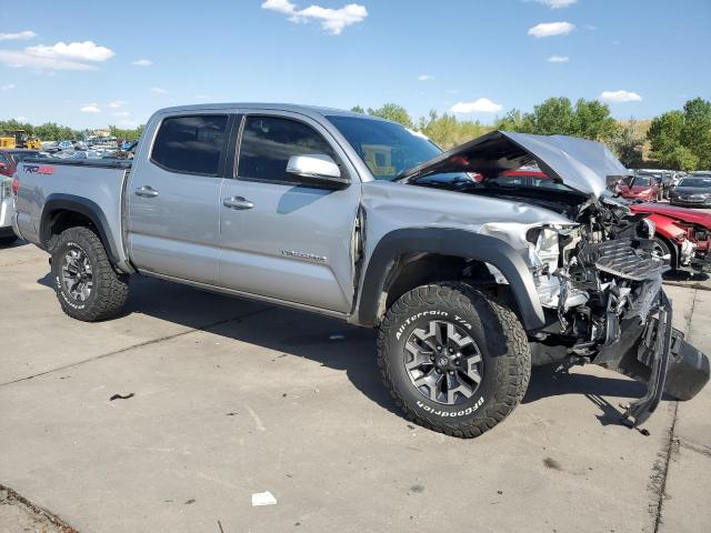 3TMCZ5AN1LM301730 - 2020 TOYOTA TACOMA DOUBLE CAB SILVER photo 4