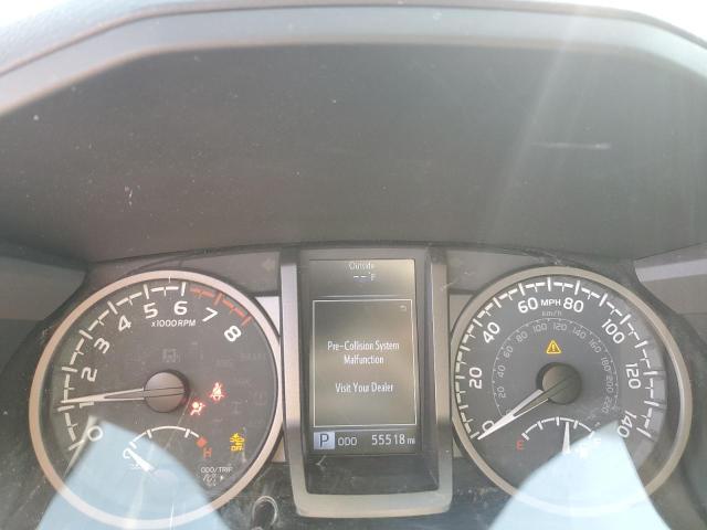 3TMCZ5AN1LM301730 - 2020 TOYOTA TACOMA DOUBLE CAB SILVER photo 9